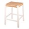 Alaterre Furniture Newport 24in H Wood Counter Height Stool 24 with Handcrafted Woven Rope Seat, White ANNP2250 - alternate 15